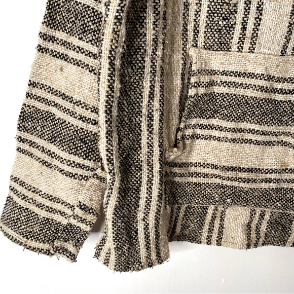 La Malinche Baja Striped Hooded Sweater - Picture 4 of 7